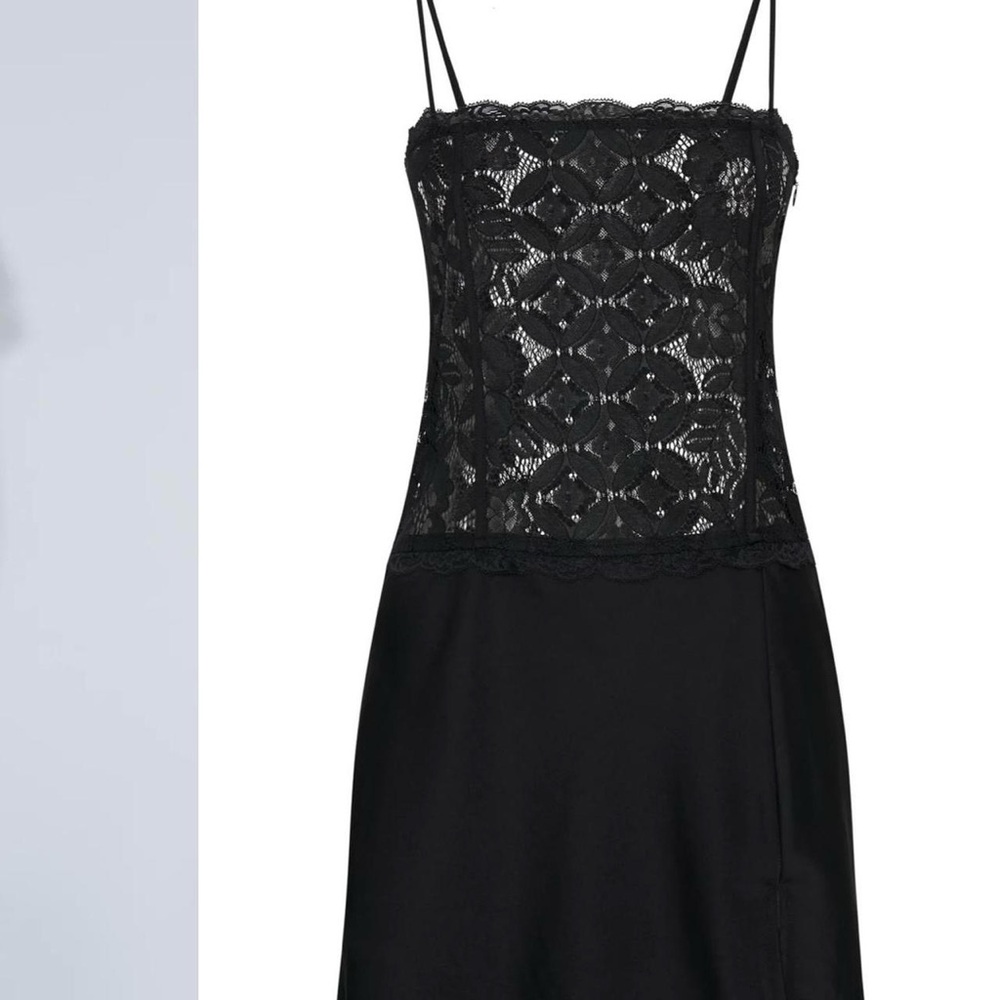 Meshki Size Medium Black Mini Dress - Picture 5 of 8